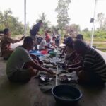 Sambut 1 Muharram Jamaah Salat Subuh Gelar Doa Dan makan bersama